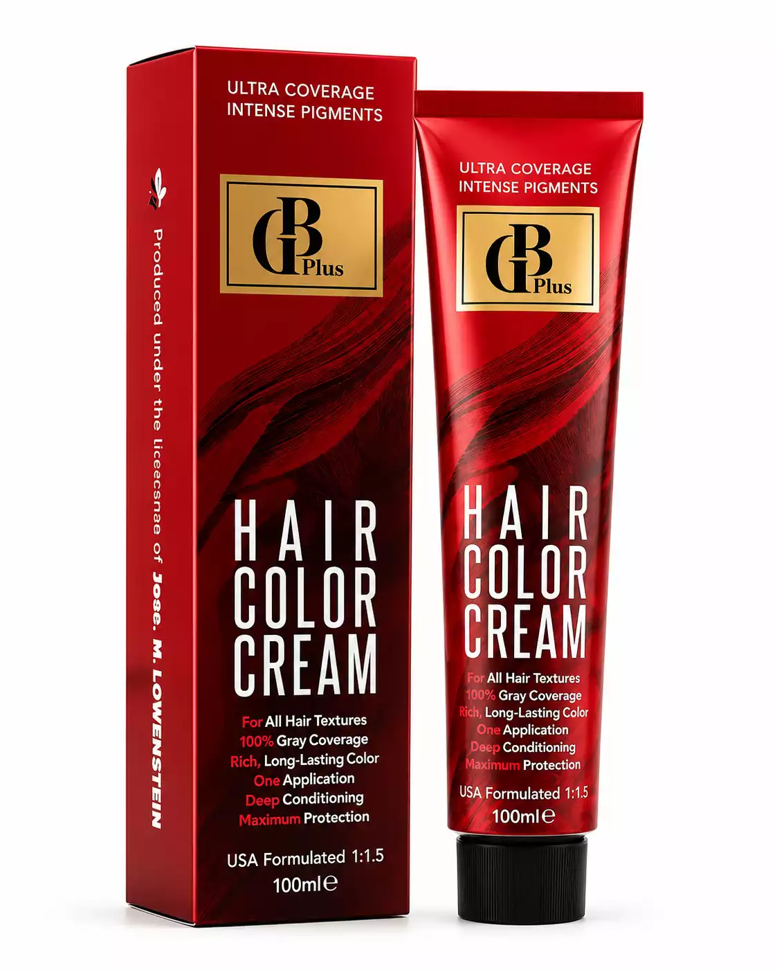 رنگ مو جی بی پلاس GB Plus Hair Color  