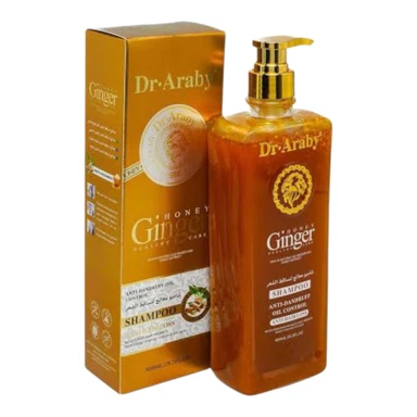 شامپو زنجبیل و عسل دکتر عربی |Dr. Araby Honey Ginger Shampoo  