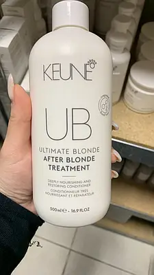 تریتمنت بعد از دکلره کئون Keune Ultimate Blonde After Blonde Treatment حجم ۵۰۰ میل