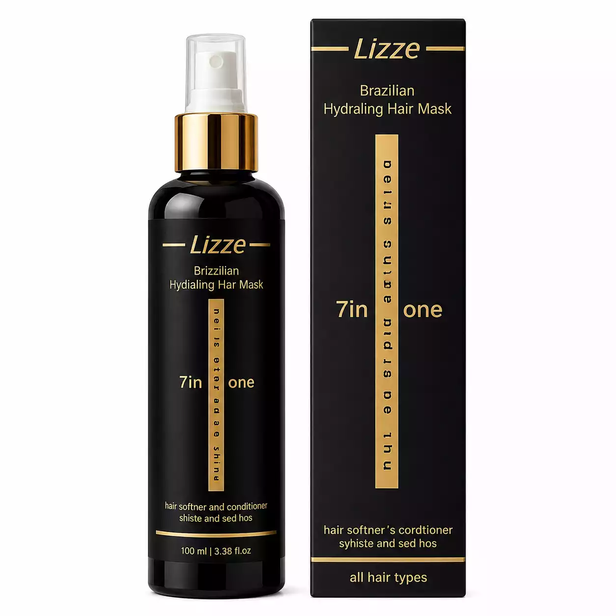 کرم مو 7 کاره لیز برزیل | LIZZ 7 in 1 Hair Cream