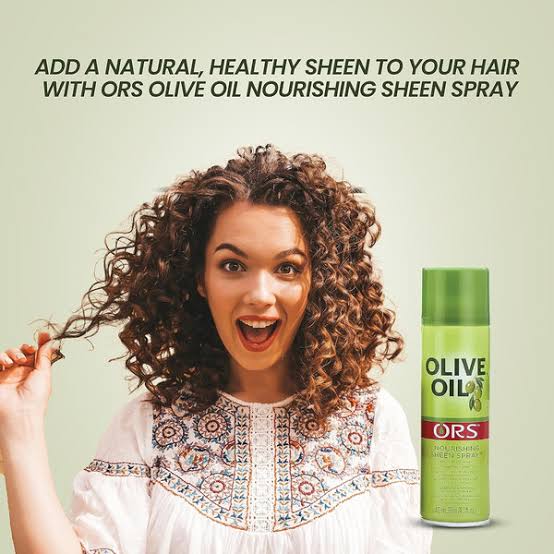 اسپری شاین مو اولیو Olive روغن زیتون ۴۷۲ میل