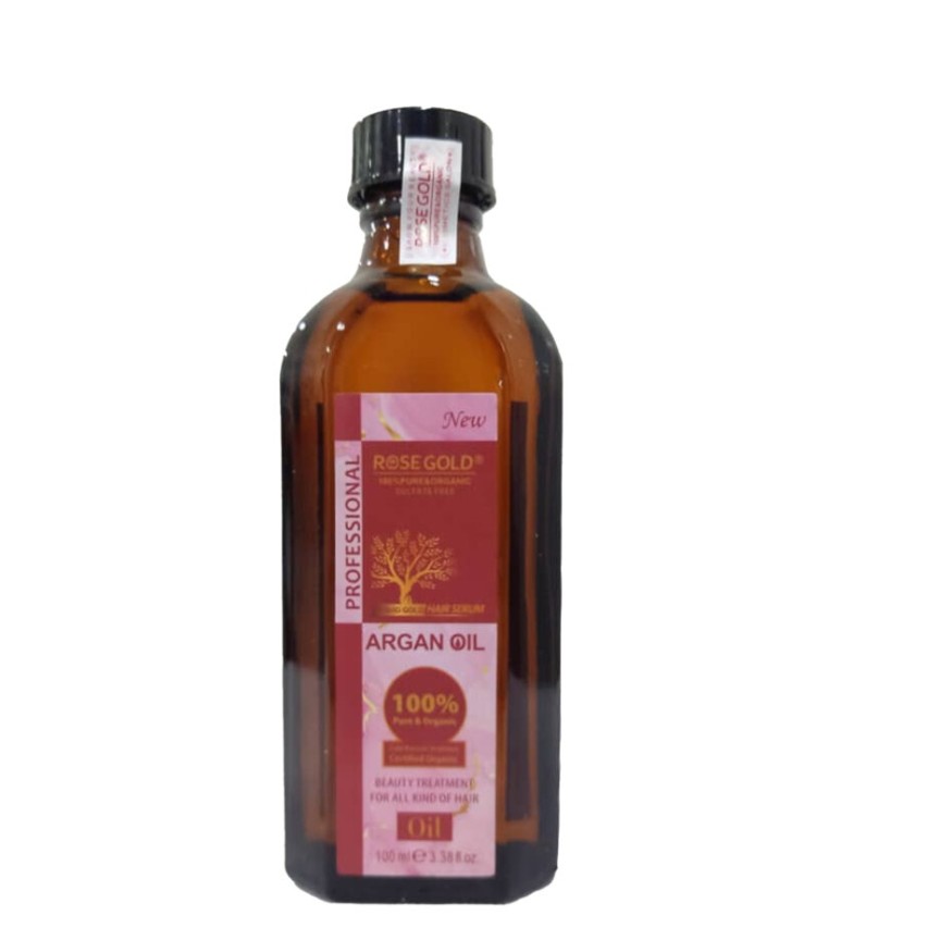 روغن آرگان رزگلد بدون سولفات 50 میل | Rose Gold Argan Oil