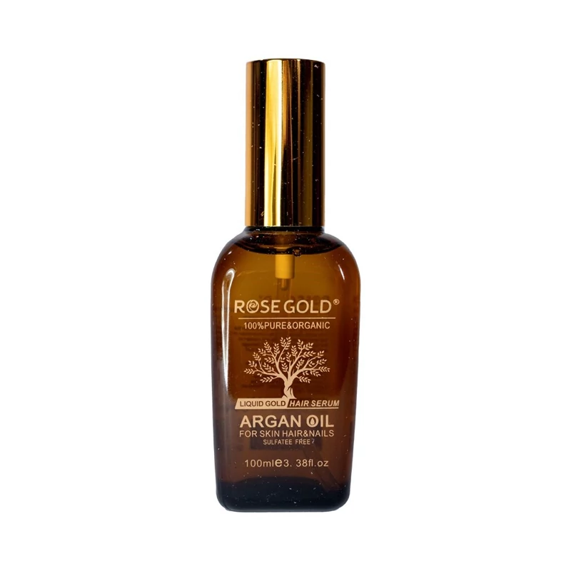 روغن آرگان رزگلد بدون سولفات 100 میل | Rose Gold Argan Oil